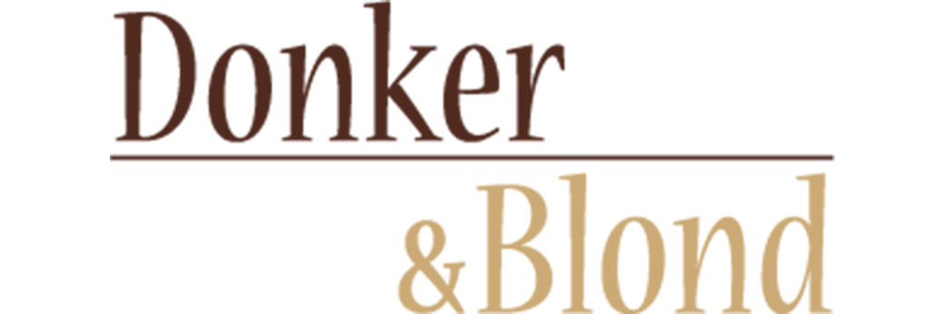 donker en blond